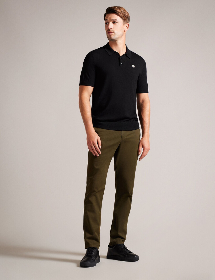 haydae - pantalón chino de corte ajustado