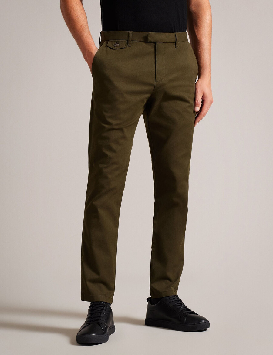 haydae - pantalón chino de corte ajustado