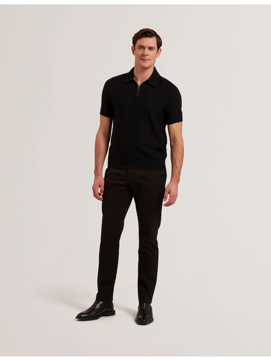 batford - pantalón chino básico de corte ajustado