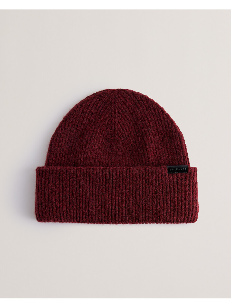 alliiie - gorro de punto acanalado con vuelta