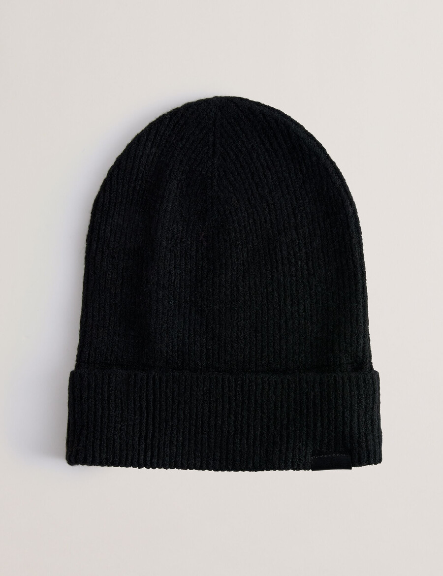 alliiie - gorro de punto acanalado con vuelta