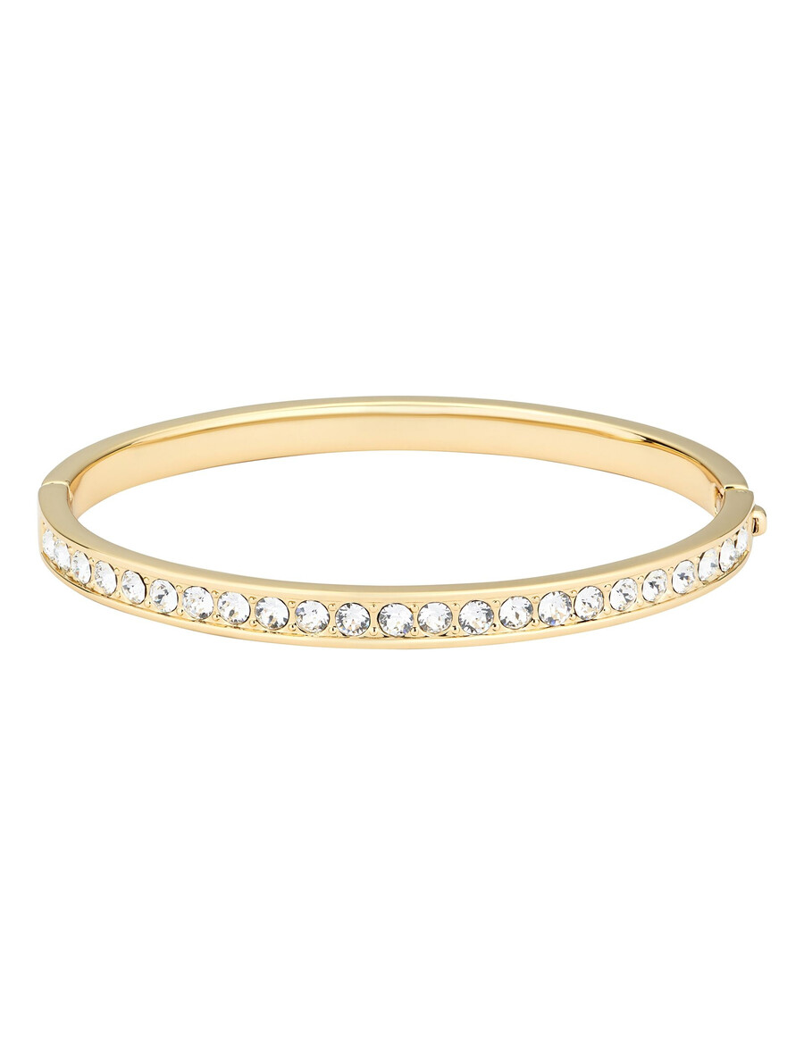 clemara - brazalete con bisagra de cristal