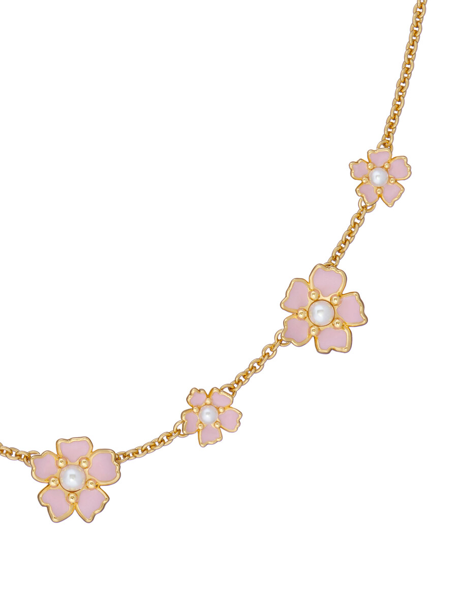petia - collar de flores pintadas