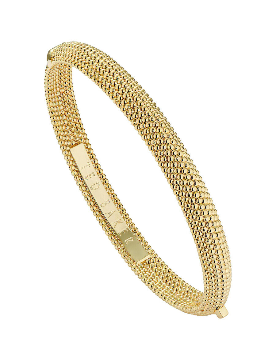 dotett - pulsera con bisagras y textura de puntos