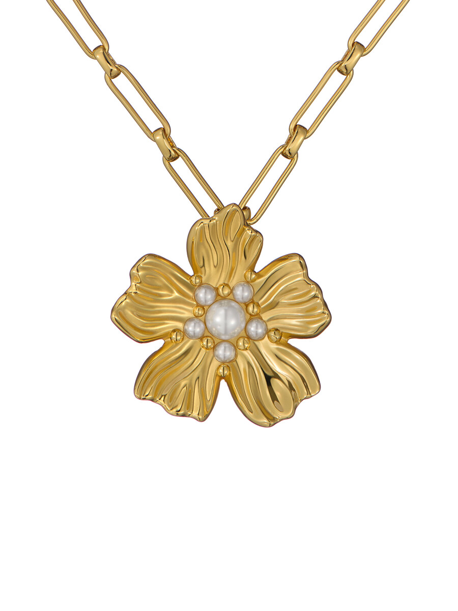 pettaa - collar llamativo de flores