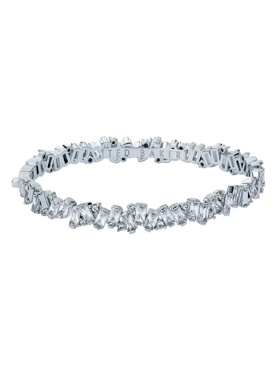 clarina - brazalete de cristales en racimo