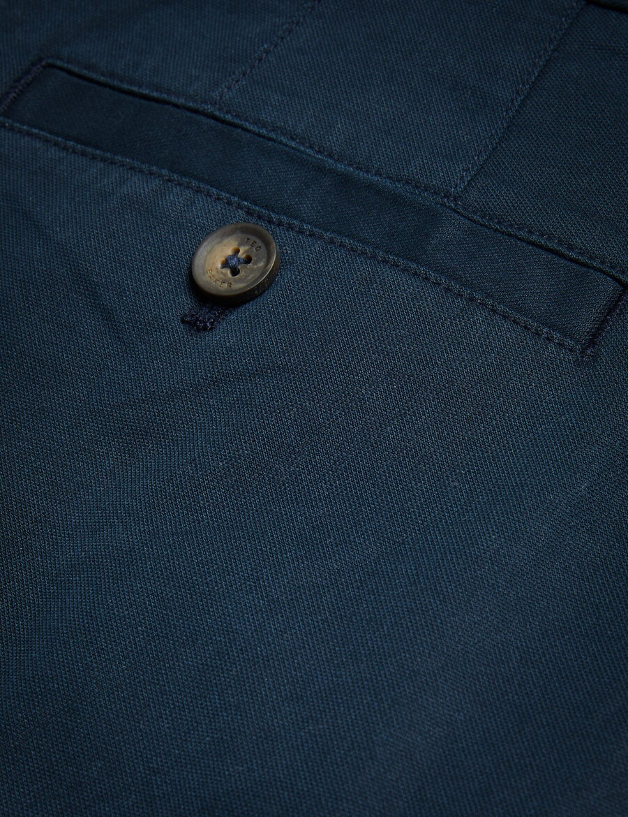 haybrn - pantalón chino texturizado de corte regular