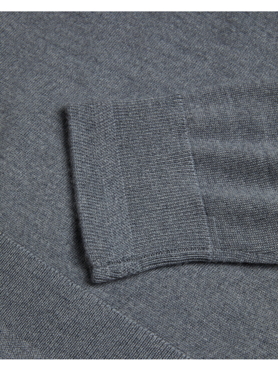 carnby - jersey de cuello redondo de pura lana
