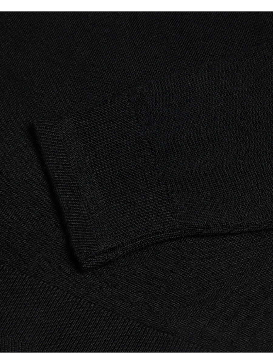 carnby - jersey de cuello redondo de pura lana