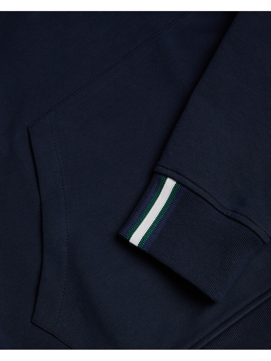 drotow - sudadera con capucha de mezcla de algodón con detalle de logotipo