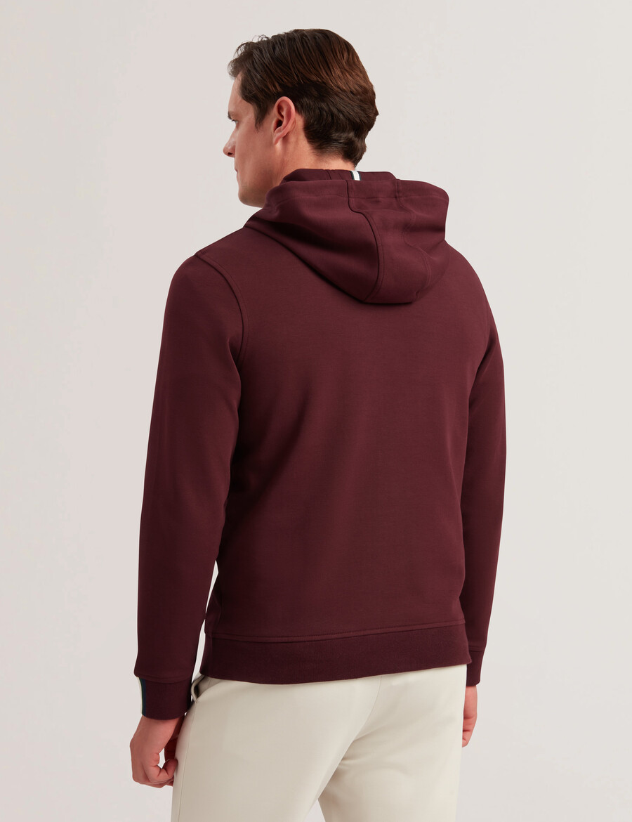 drotow - sudadera con capucha de mezcla de algodón con detalle de logotipo