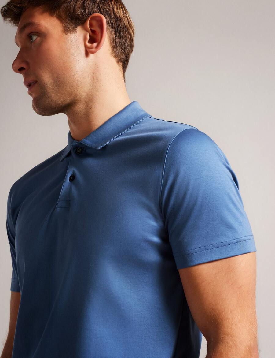zeiter - polo slim fit de puro algodón