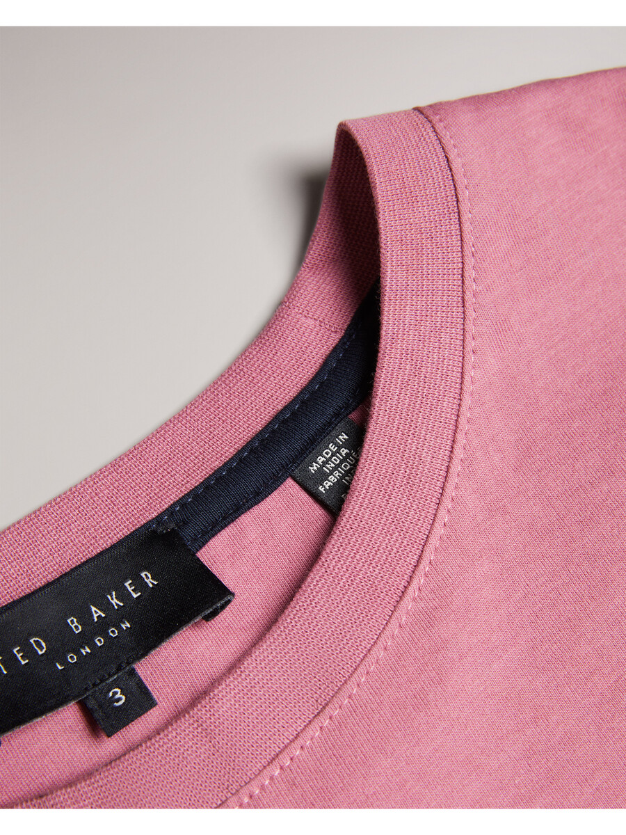 tywinn - camiseta clásica de algodón con cuello redondo