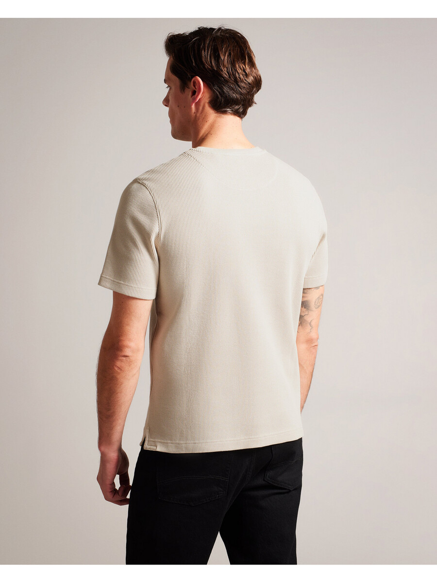 frute - camiseta texturizada de manga corta regular