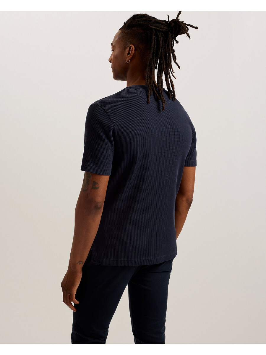 frute - camiseta texturizada de manga corta regular