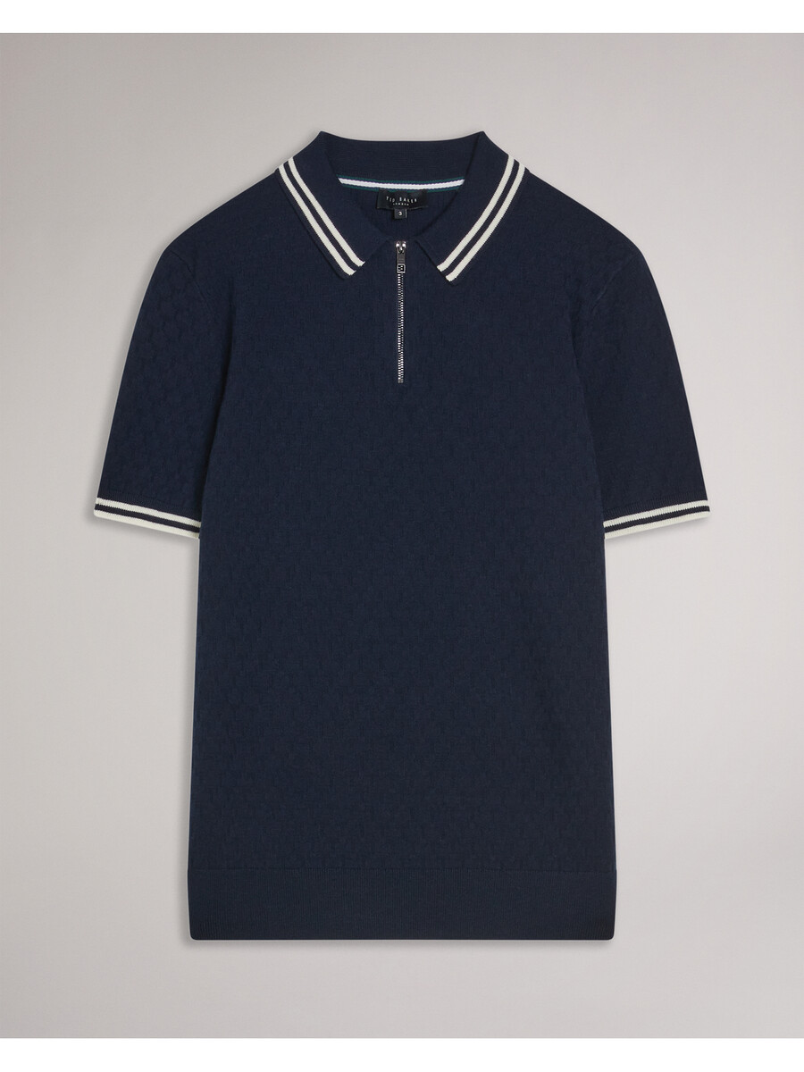 mahani - polo con cremallera