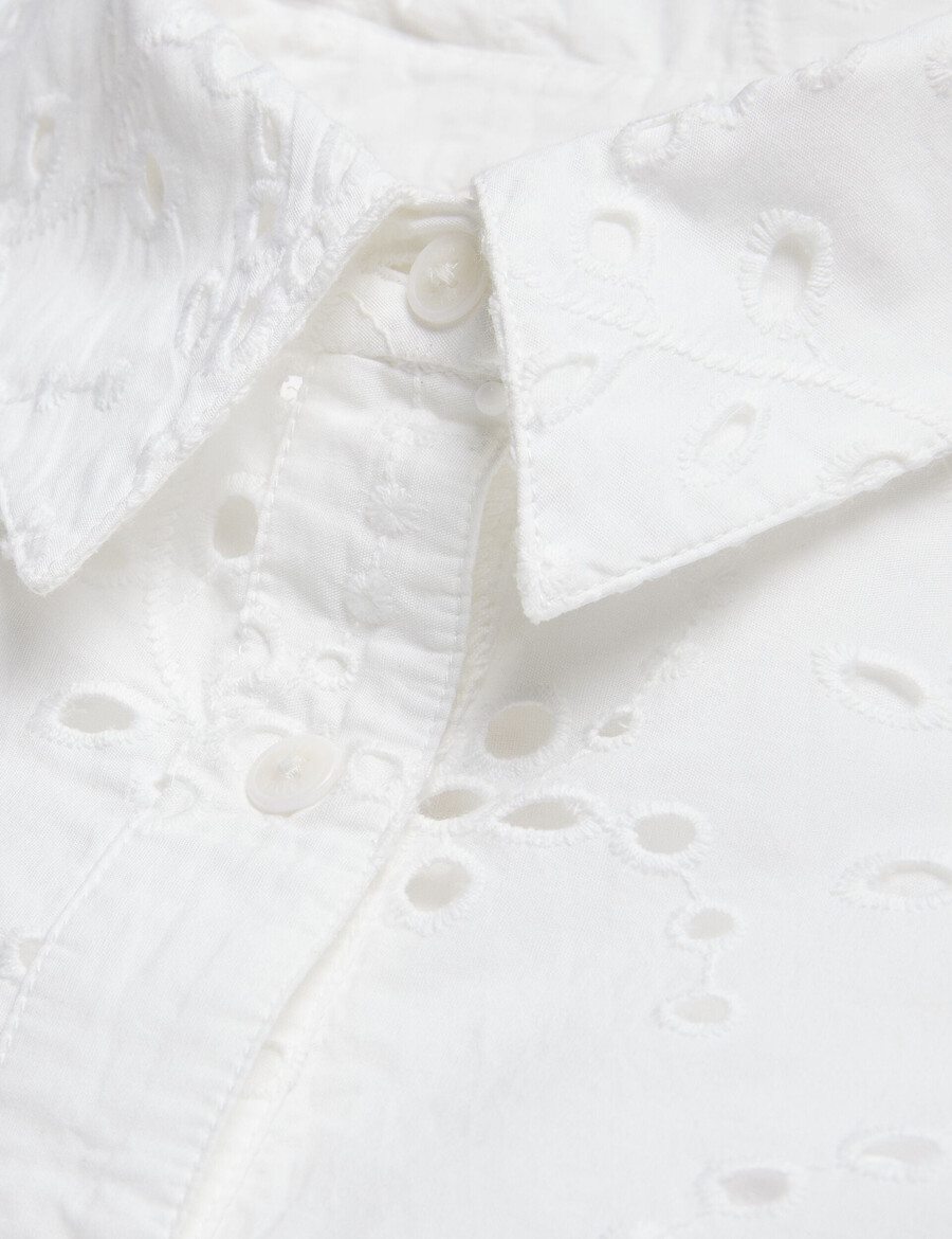kilkis - camisa corta con bordados