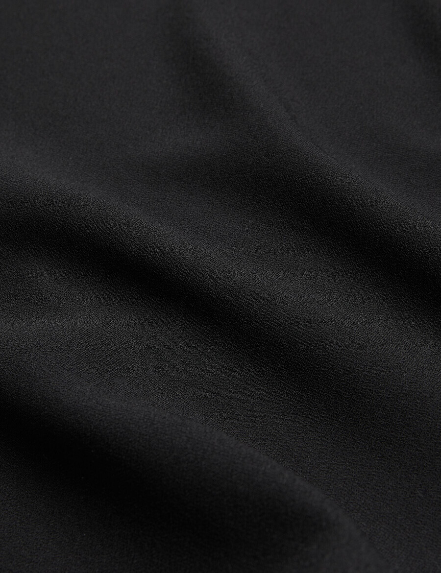 cherika - blusa tejida de manga corta con estampado de murciélago